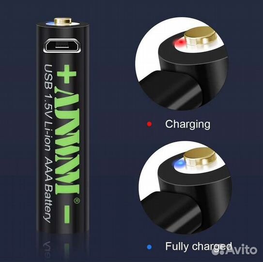 Аккумуляторные батарейки тип аа и ааа. Новые