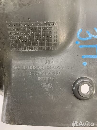 Santa FE Classic Порожек задний правый внутренний