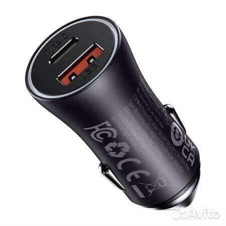 Автомобильное зу Baseus 60W cgjm000113