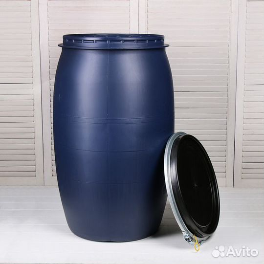 Бочка пищевая Оpen Top Drums 127л с крышкой Казань