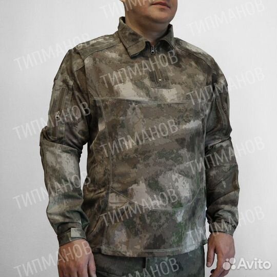 Тактический камуфляж рубашка + брюки, цвет мох