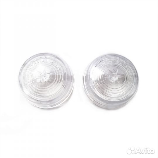 Стекла поворотников (к-т 2шт) (прозрачные) Yamaha