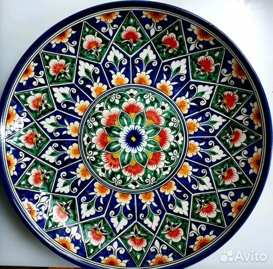 Блюдо(Ляган) узбекских мастеров