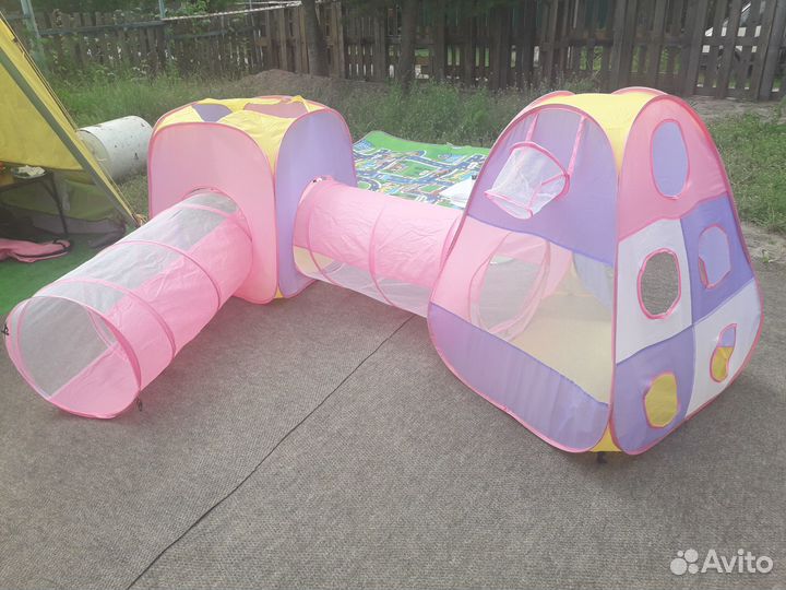 Детский лабиринт палаточный