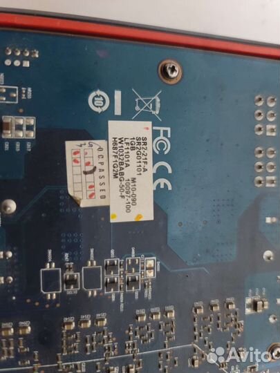 Нерабочаяэ Видеокарта hd 6870 на 1гб