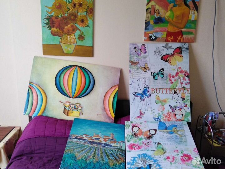 Картины маслом для интерьера