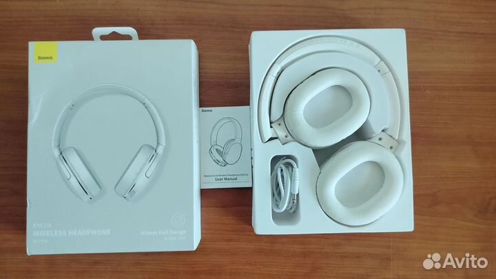 Беспроводные наушники Baseus Encok D02 Pro White