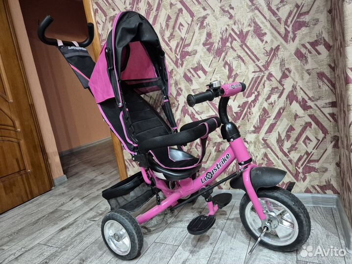 Детский трехколесный велосипед бу