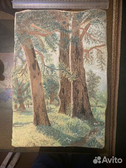 Картина ручная работа антикварная
