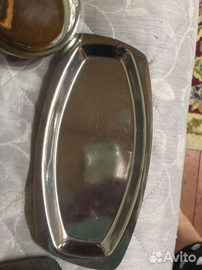 Подносики разные из нержавейки