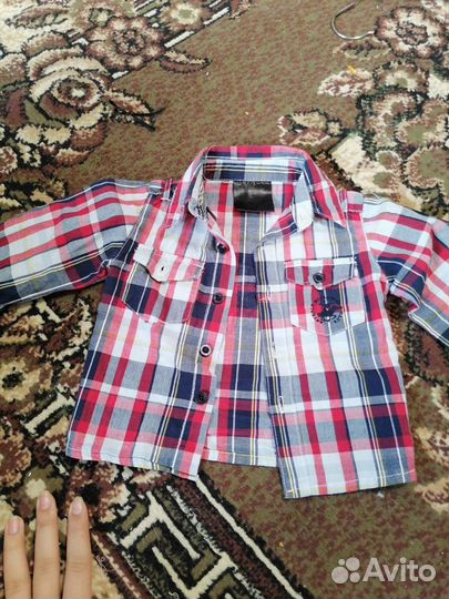 Рубашка на девочку 134