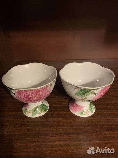 Фарфор конфетницы, туфелька, лимонница