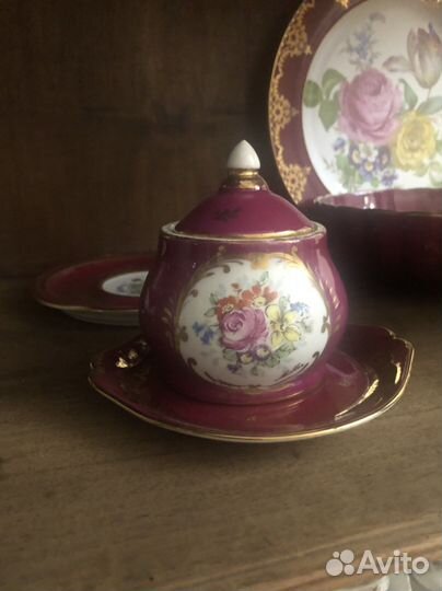 Сахарница и бонбоньерка