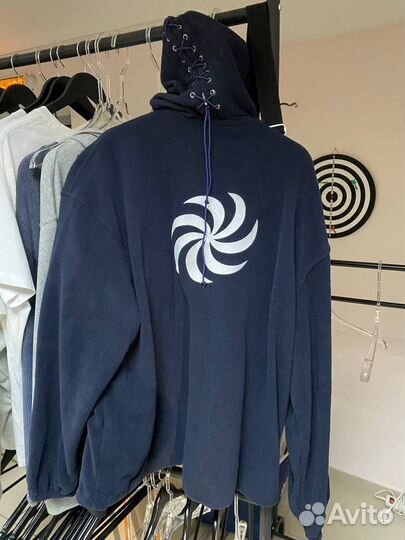 Зип Худи vetements Gimp Mask Fleece hoodie