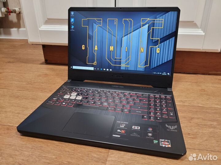 Gaming asus TUF - IPS/ ryzen 5/ 8GB/ GTX1650/ SSD