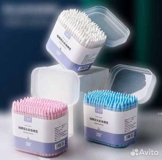 Цветные ушные палочки