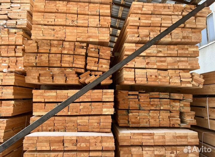 Брус обрезной 100х100х6000мм от производителя