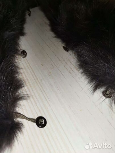 Меховой воротник песец