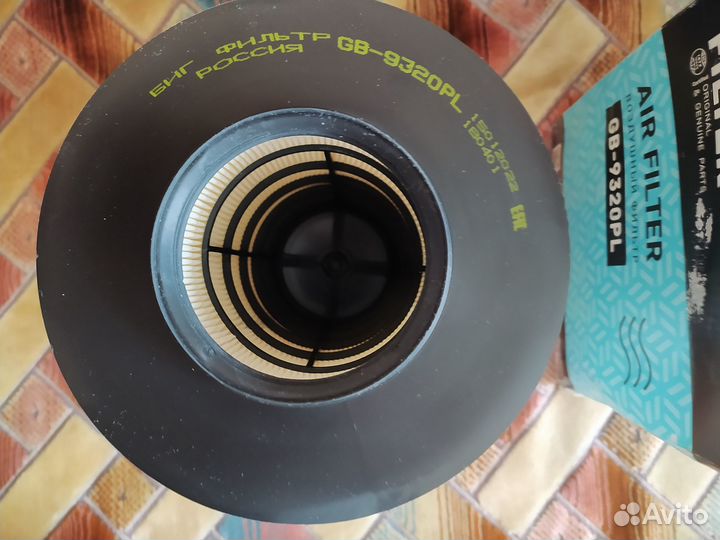 Фильтр воздушный GB-9320PL, Форд, Вольво, Мазда