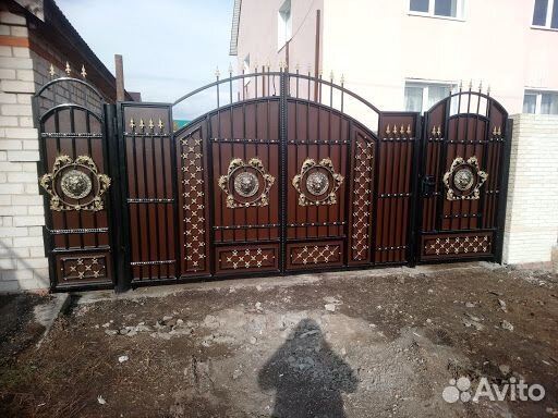 Кованые ворота