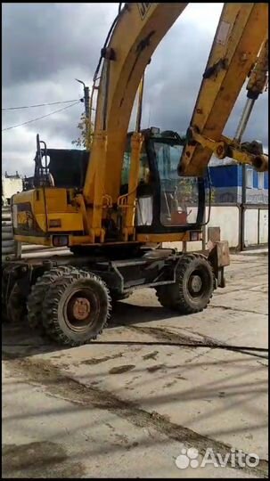 Колёсный экскаватор JCB JS 160W, 2005
