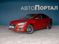 Hyundai Solaris 1.6 AT, 2017, 78 540 км, с пробегом, цена 1 459 000 руб.
