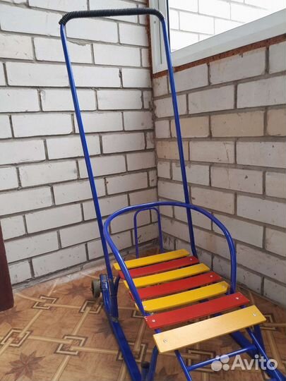 Детские зимние санки