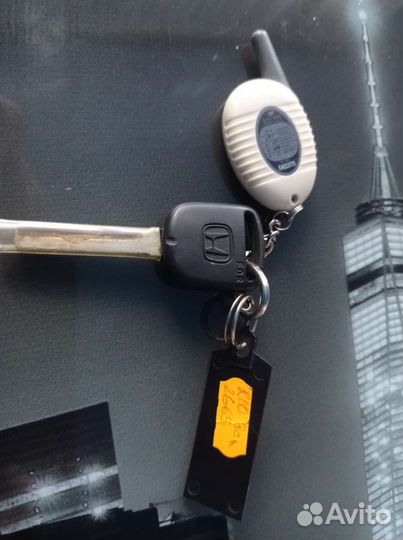 Ключ kia rio +брелок