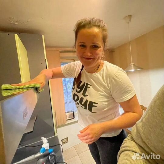 Уборка квартир, мойка окон, клининг