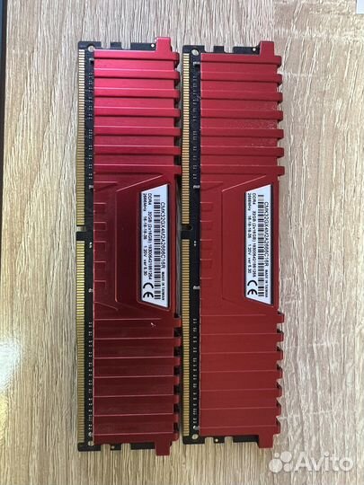 Оперативная память ddr4 16gb corsair vengeance LPX