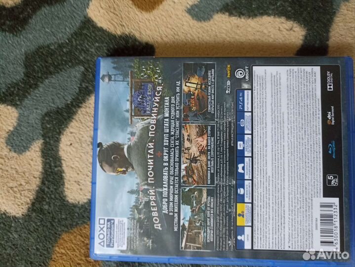 Игра для приставки farcry 5 на PS4