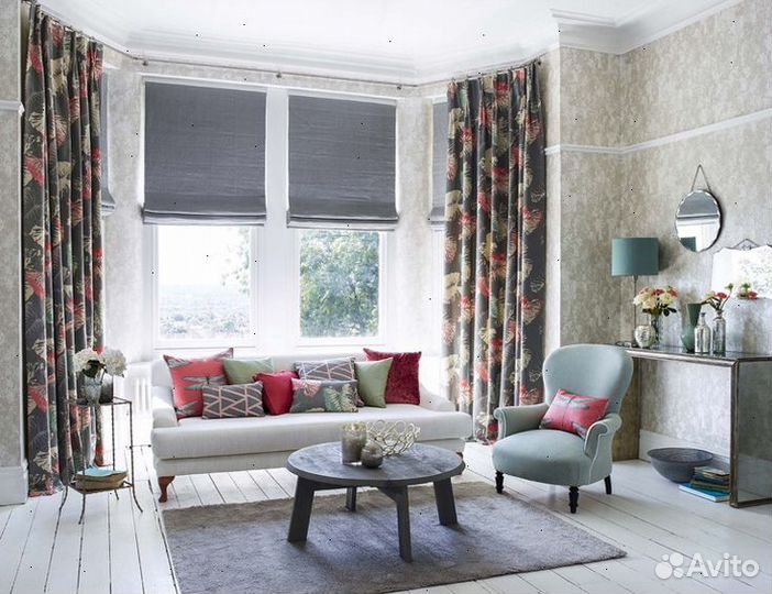 Римские шторы с установкой 