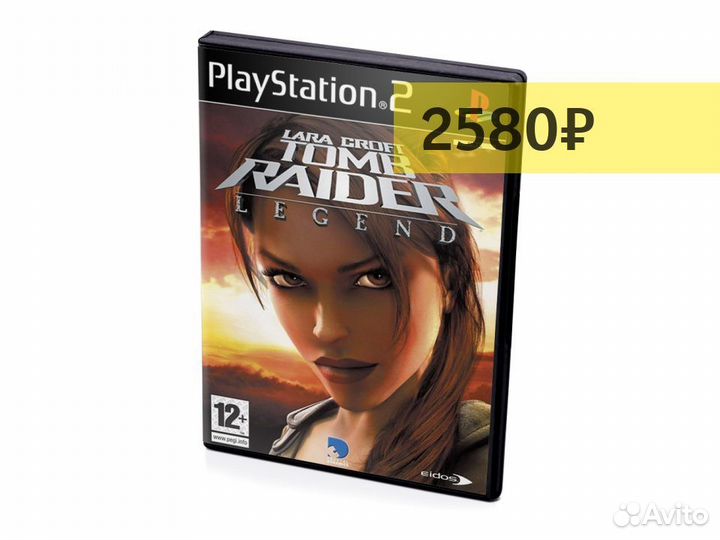 Lara Croft Tomb Raider Legend, б/у (PS2)