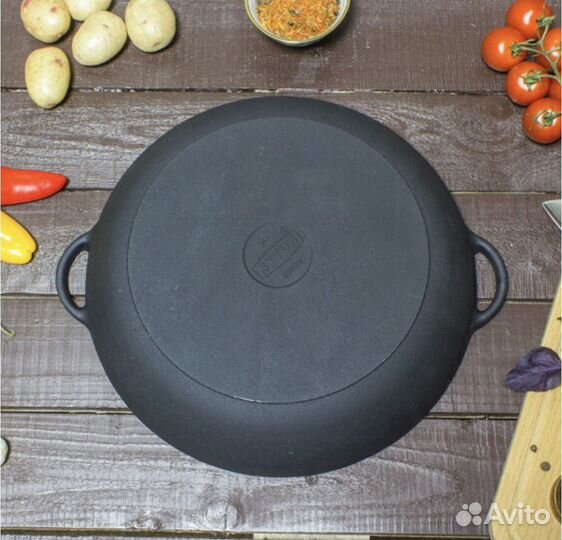 Сковорода жаровня чугун