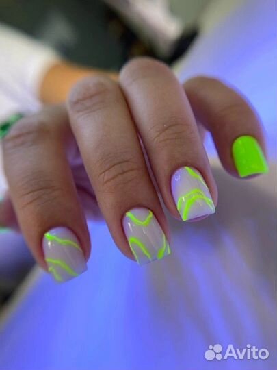Маникюр с покрытием гель лак