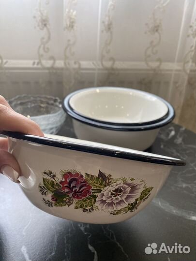Миски эмалированные СССР