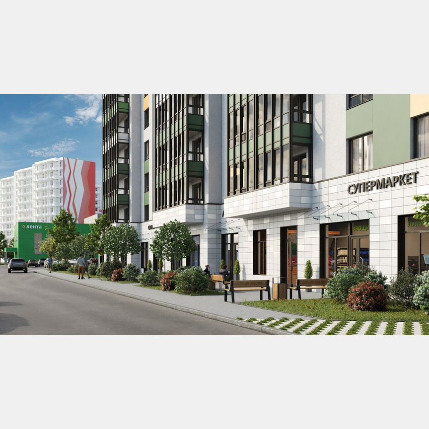 1-к. квартира, 31,5 м², 15/18 эт.
