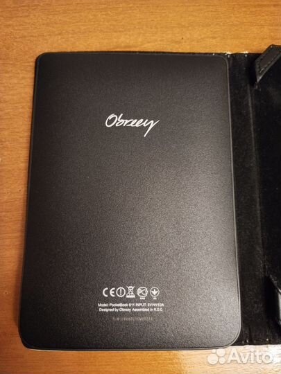 Электронная книга PocketBook 611 с чехлом