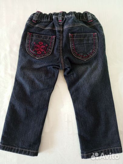 Джинсы на девочку рост 86 lupilu