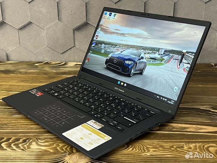 Новый Asus Book Ryzen 7 16х/16гб Ram/FHD IPS/SSD