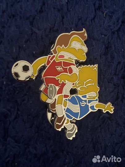 Значок Симпсон Динамо - Спартак