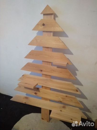 Деревянная елка