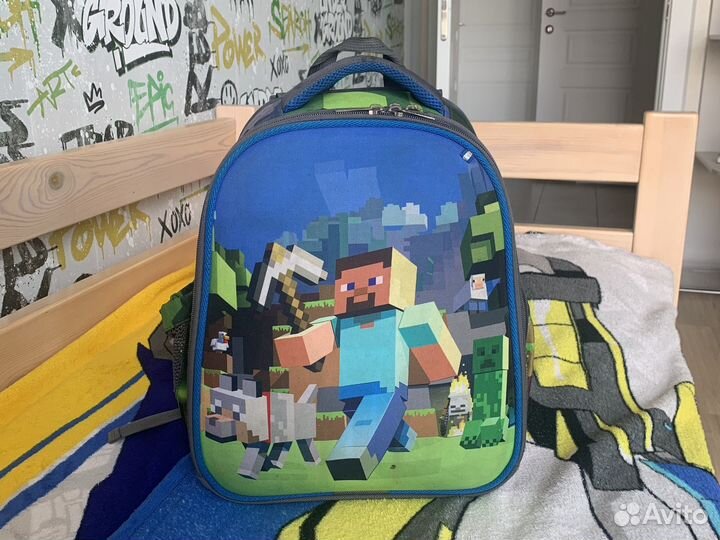 Рюкзак minecraft ортопедический