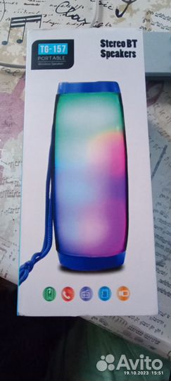 Блютуз колонка