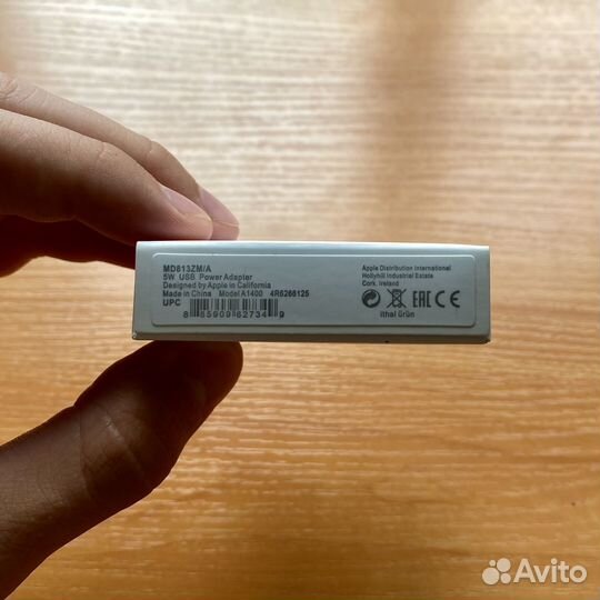 Блок питания для iPhone 5w