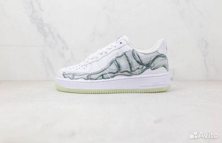 Кроссовки nike air force 1 low skeleton