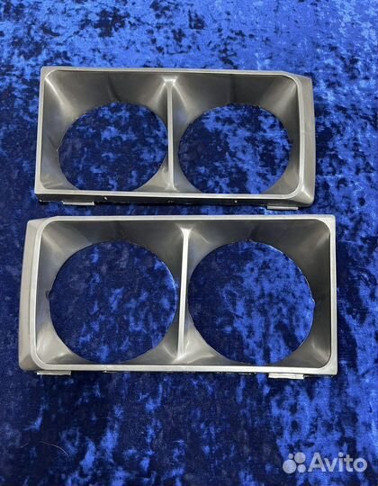 Ваз 2106 очки на решетку радиатора чёрные