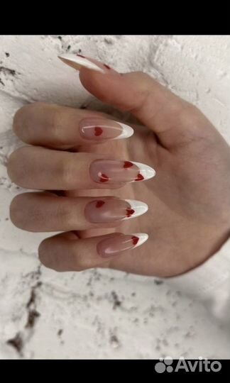 Маникюр наращивание