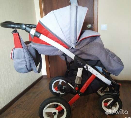 Коляска 2в1 Adamex gloria rainbow collection