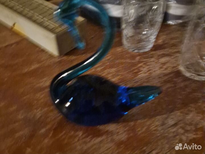 Лебедь СССР голубой ретро